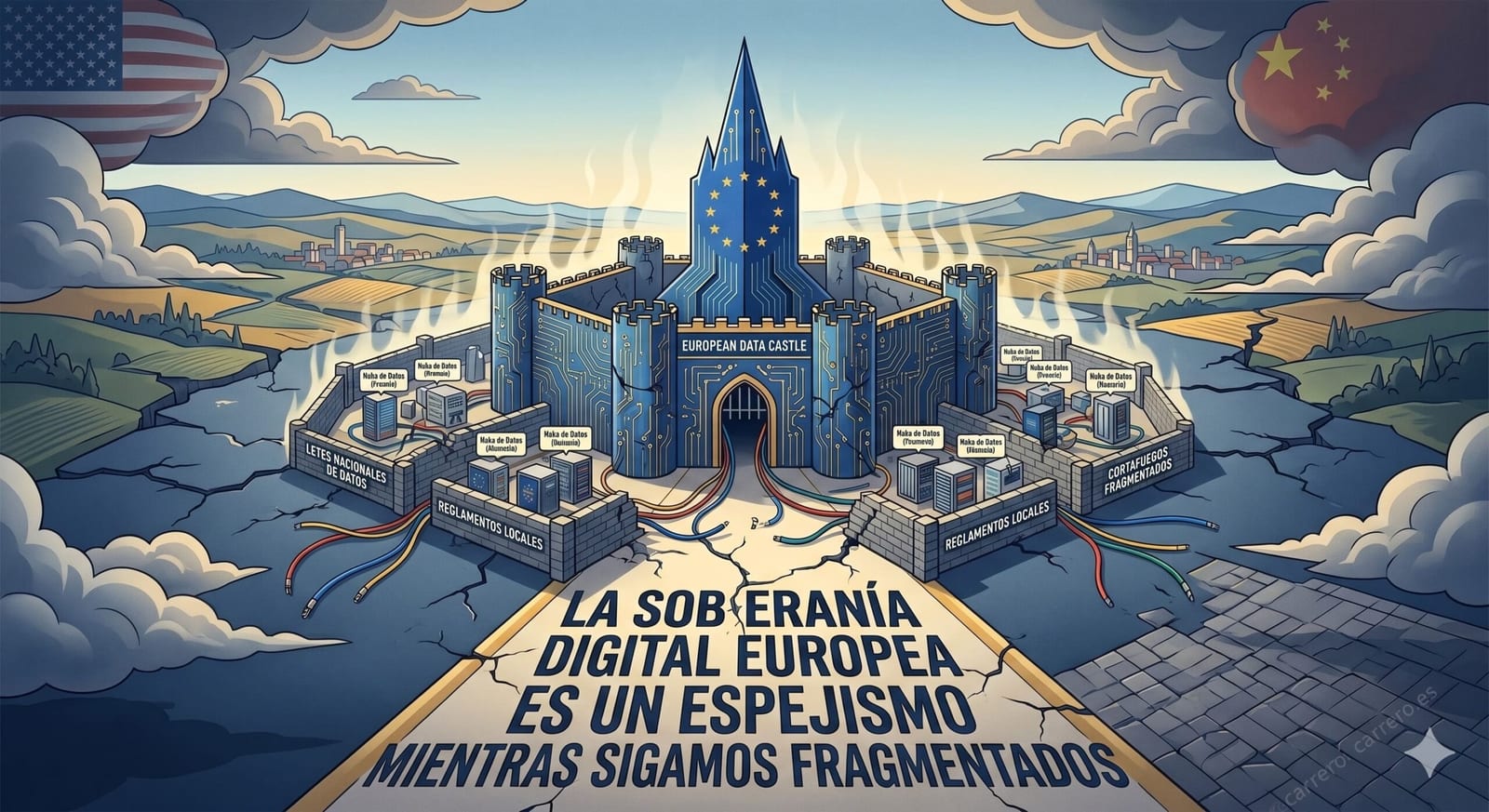 La soberanía digital europea es un espejismo mientras sigamos fragmentados